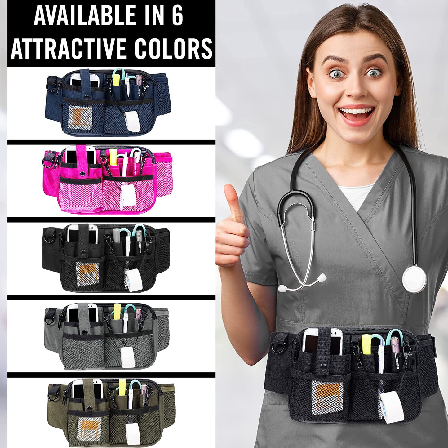 Nurse Tool Storage Waist Bag, Nurse Toolkit, Medical Staff Work